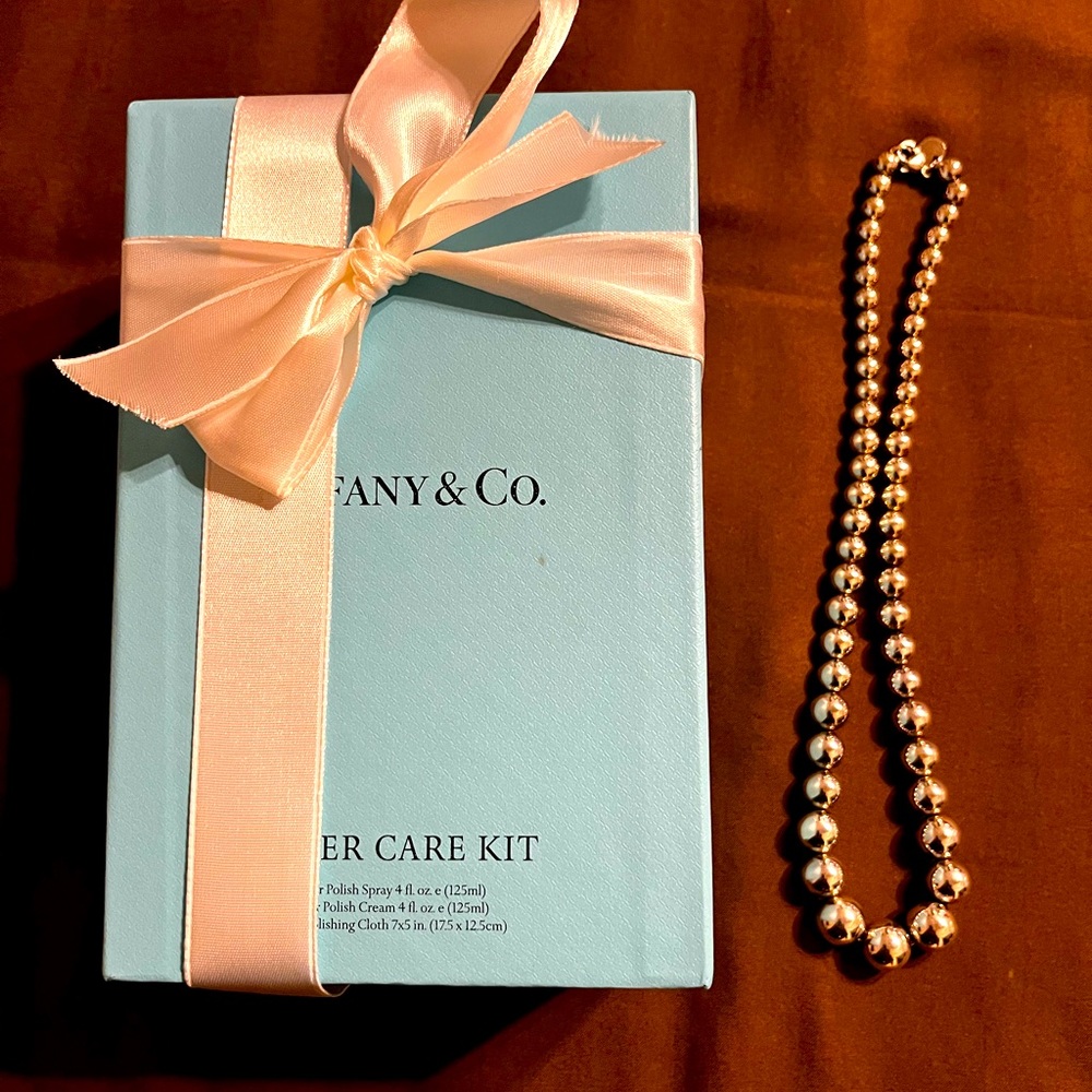 Tiffany & Co. Graduated Ball Necklace